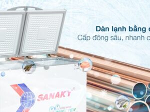 Tủ đông Sanaky Inverter 220 lít VH-2899W3 4 Tủ đông Sanaky Inverter 220 lít VH-2899W3