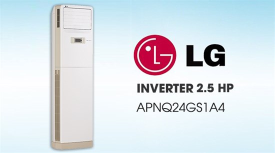 Điều hòa tủ đứng LG Inverter 2.5 HP APNQ24GS1A4 4 Máy lạnh Tủ đứng LG Inverter 2.5 HP APNQ24GS1A4, giá rẻ, chính hãng
