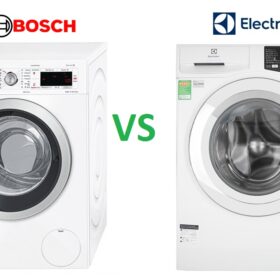 So sánh máy giặt Bosch và Electrolux: Nên mua loại nào ?