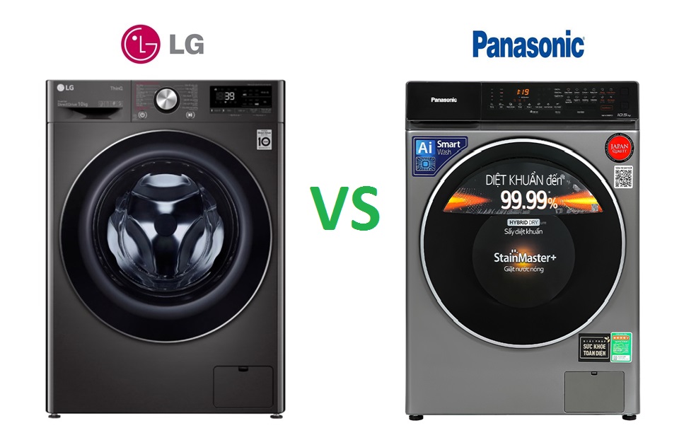 So sánh máy giặt LG và Panasonic: Nên mua máy giặt LG hay Panasonic ? 