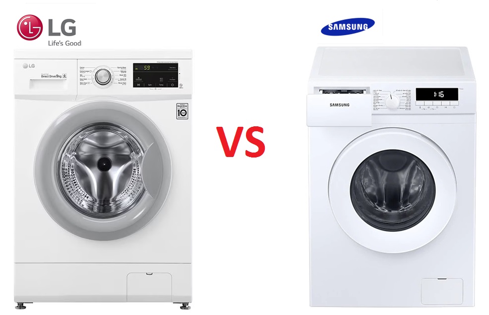 So sánh máy giặt LG và Samsung: Nên mua LG hay Samsung?
