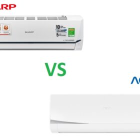 So sánh máy lạnh Sharp và Aqua: Nên mua Sharp hay Aqua?