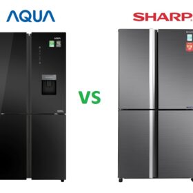 So Sánh tủ lạnh Aqua và Sharp: Nên chọn mua loại nào?