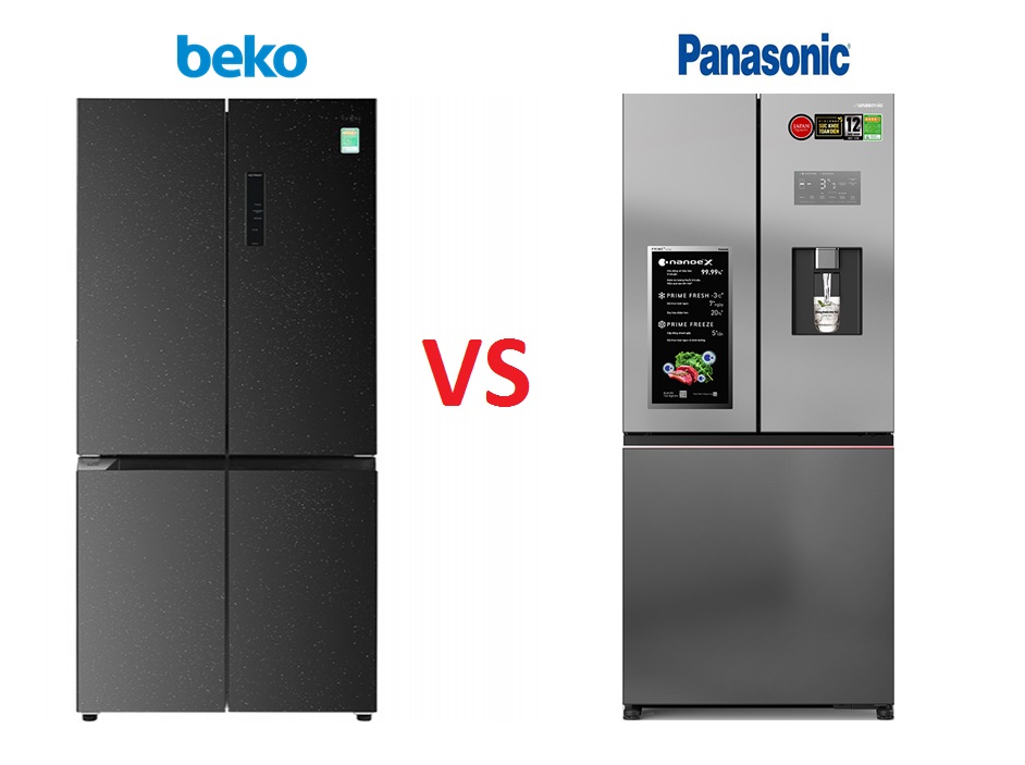 So sánh tủ lạnh Beko và Panasonic: Nên mua tủ lạnh Beko hay Panasonic?