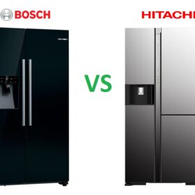 So sánh tủ lạnh Bosch và Hitachi: Nên mua Bosch hay Hitachi ?