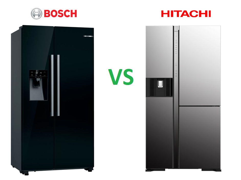 So sánh tủ lạnh Bosch và Hitachi: Nên mua tủ lạnh Bosch hay Hitachi?