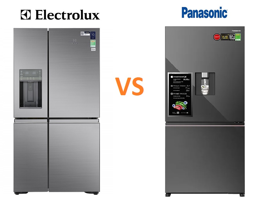 So sánh tủ lạnh Electrolux và Panasonic: Nên mua tủ lạnh Electrolux hay Panasonic? 