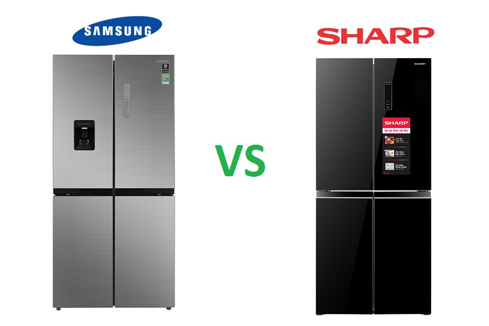 So sánh tủ lạnh Samsung và Sharp: Nên mua tủ lạnh SamSung hay Sharp ? 