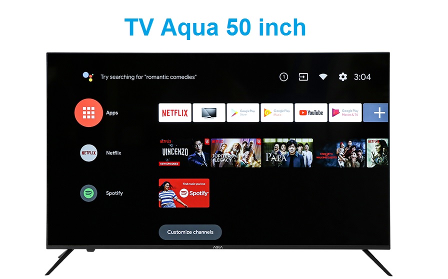 Android Tivi AQUA 4K 50 inch LE50AQT6600UG 1 Tivi AQUA 50 Inch - Giá tivi Aqua 50 inch: Trải nghiệm đỉnh cao với chiếc TV lý tưởng cho gia đình