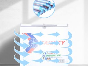 Tủ đông Sanaky Inverter 220 lít VH-2899W3 6 Tủ đông sanaky VH-2899A3, 235 lít, 1 ngăn đông, dàn đồng | Sanaky Miền Bắc