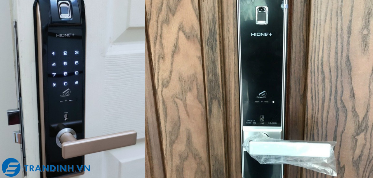 Khóa cửa thẻ từ – mã số Hione H-5100 10 Hình ảnh lắp đặt khóa điện từ Hione cho khách hàng