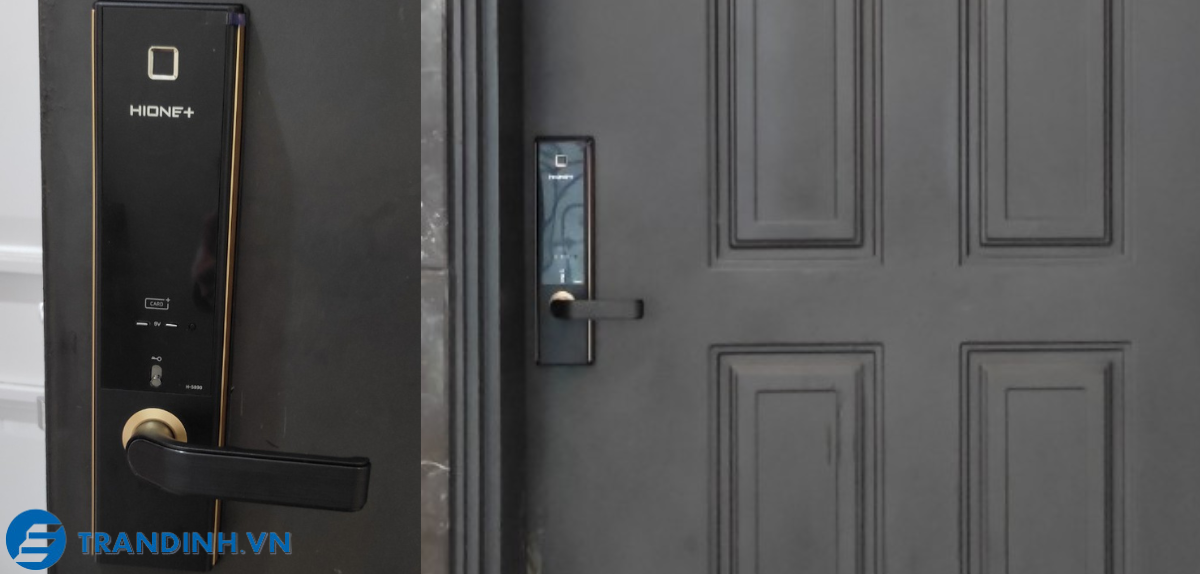 Khóa cửa thẻ từ – mã số Hione H-5100 15 Hình ảnh lắp đặt khóa điện từ Hione cho khách hàng