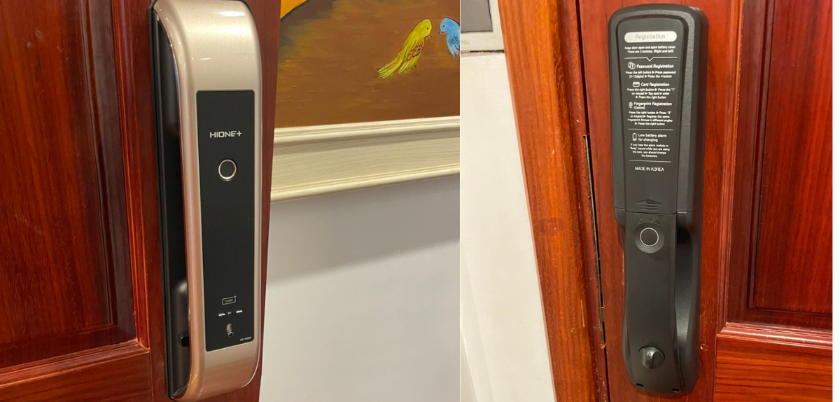 Khóa cửa thẻ từ – mã số Hione H-5100 16 Hình ảnh lắp đặt khóa điện từ Hione cho khách hàng