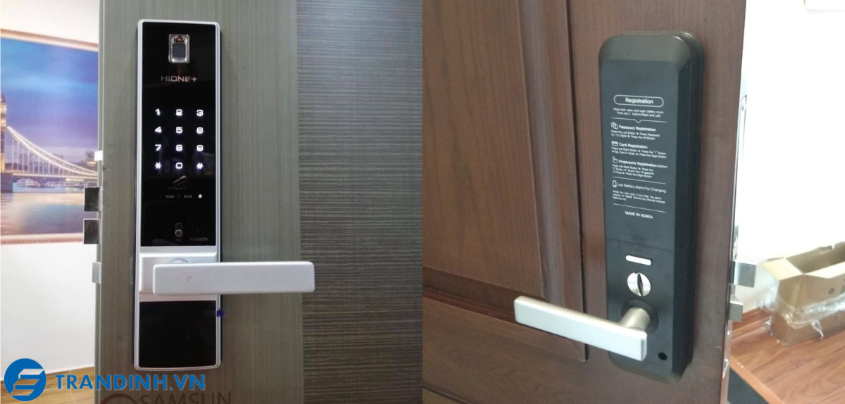 Khóa cửa thẻ từ – mã số Hione H-5100 5 Hình ảnh lắp đặt khóa điện từ Hione cho khách hàng
