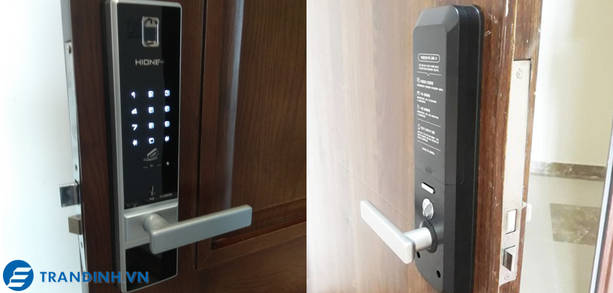 Khóa cửa thẻ từ – mã số Hione H-5100 6 Hình ảnh lắp đặt khóa điện từ Hione cho khách hàng