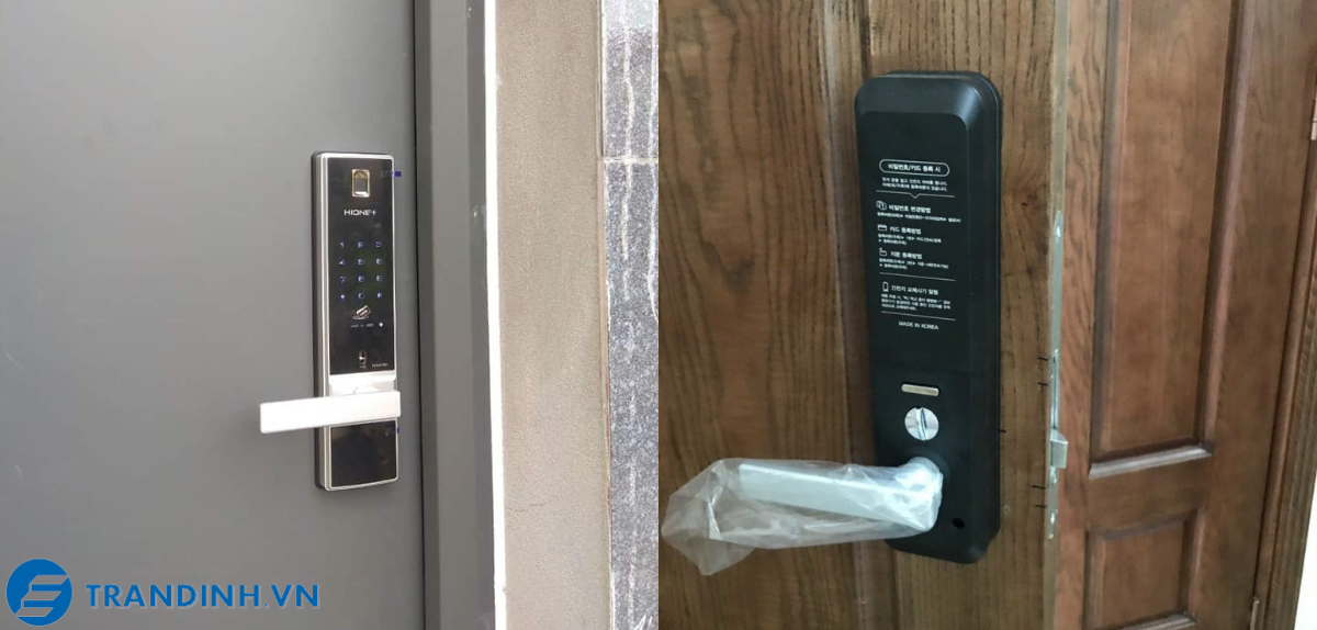 Khóa cửa thẻ từ – mã số Hione H-5100 8 Hình ảnh lắp đặt khóa điện từ Hione cho khách hàng
