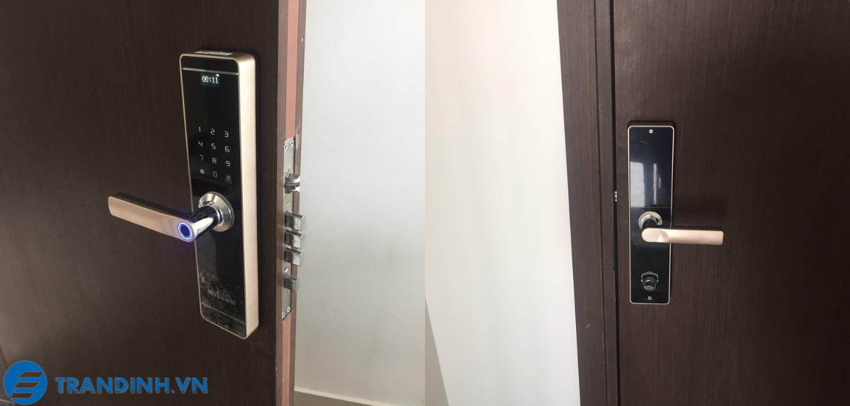 Khoá vân tay MILLER F3500-WP 10 Hình ảnh lắp đặt khóa điện tử Miller cho khách hàng
