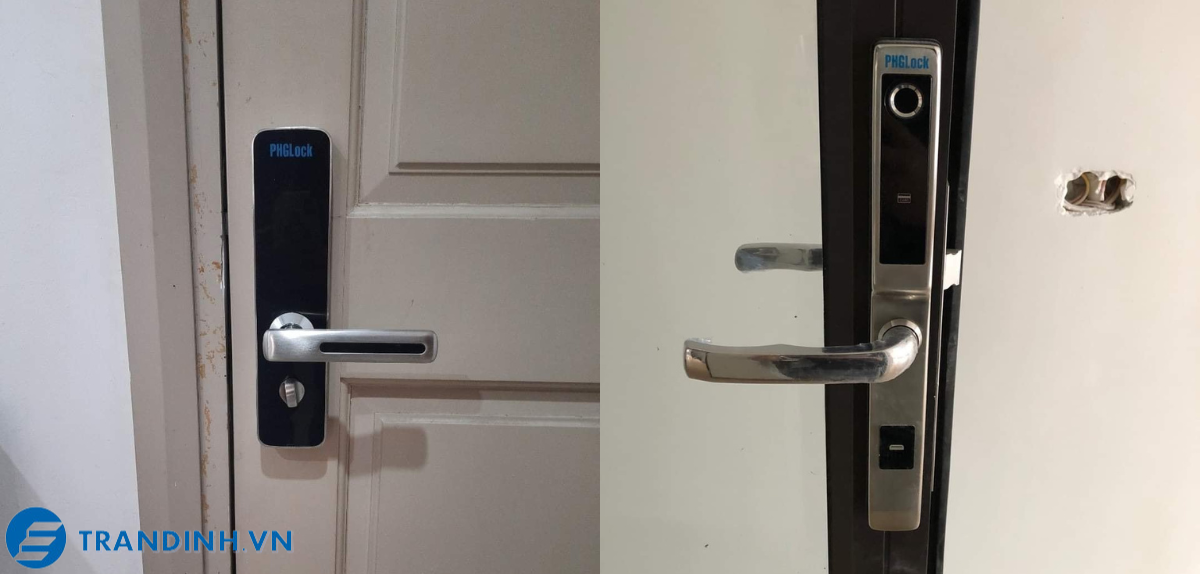 Khoá cửa vân tay - cửa điện tử PHGLock FP8080 13 Hình ảnh thực tế khoá vân tay PGHLock