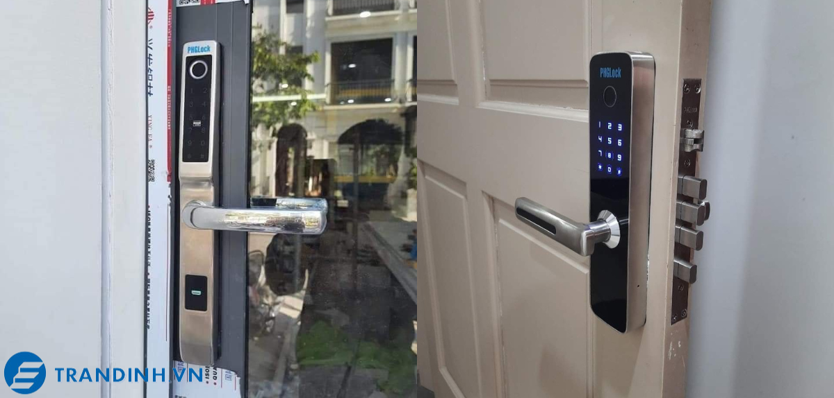 Khoá cửa vân tay - cửa điện tử PHGLock FP8080 15 Hình ảnh thực tế khoá vân tay PGHLock