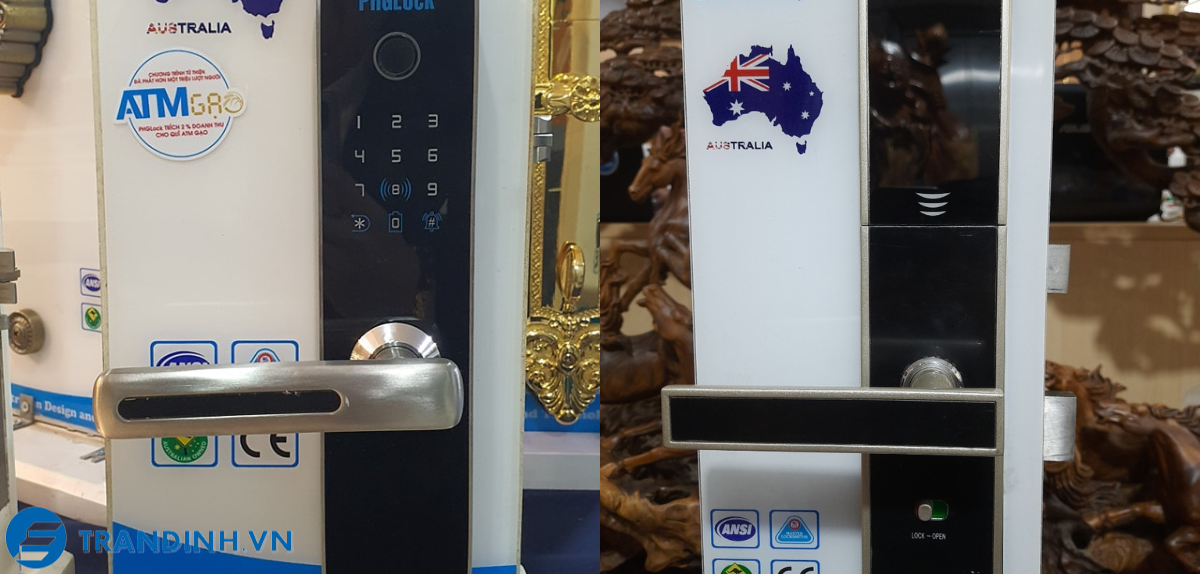 Khoá cửa vân tay - cửa điện tử PHGLock FP8080 8 Hình ảnh thực tế khoá vân tay PGHLock