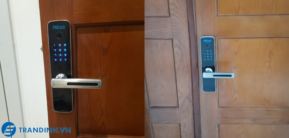 Khoá cửa vân tay - cửa điện tử PHGLock FP8080 9 Hình ảnh thực tế khoá vân tay PGHLock