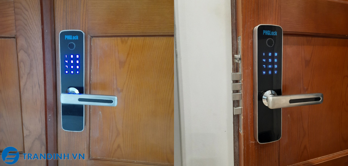 Khoá cửa vân tay - cửa điện tử PHGLock FP8080 10 Hình ảnh thực tế khoá vân tay PGHLock