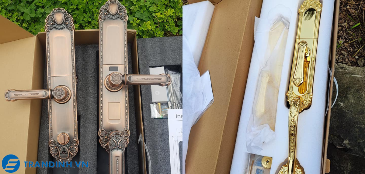 Khóa vân tay Seaaluk A2 16 Hình ảnh khóa điện tử Seaaluk