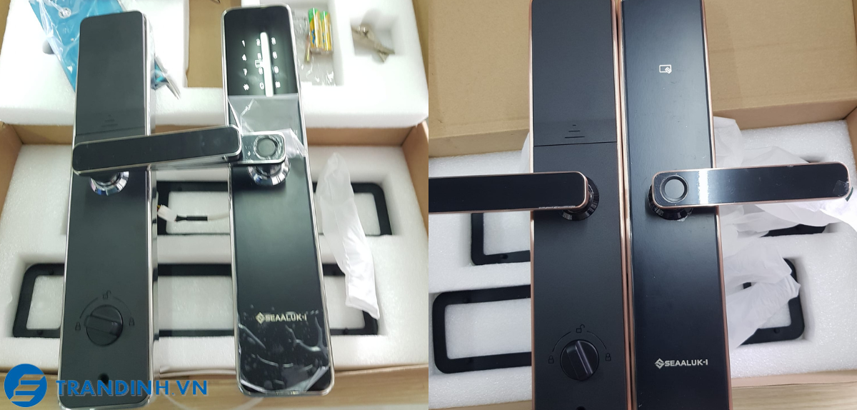 Khóa vân tay Seaaluk A2 8 Hình ảnh khóa điện tử Seaaluk