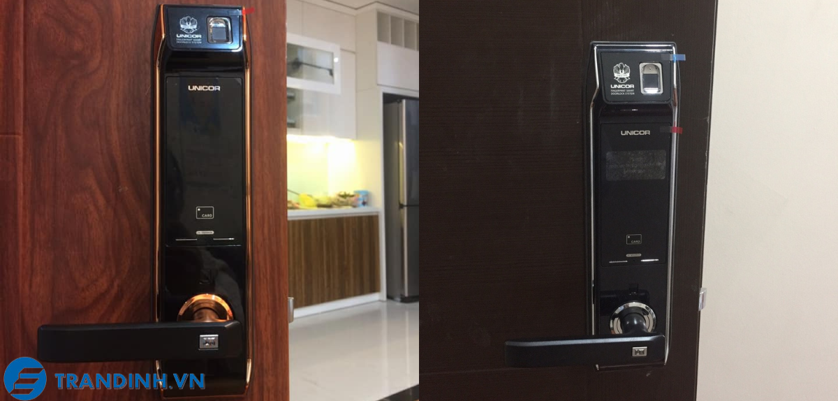 Khóa cửa kính Unicor UN-325S-GL-CL 6 Hình ảnh lắp đặt khoá điện tử Unicor cho khách hàng.