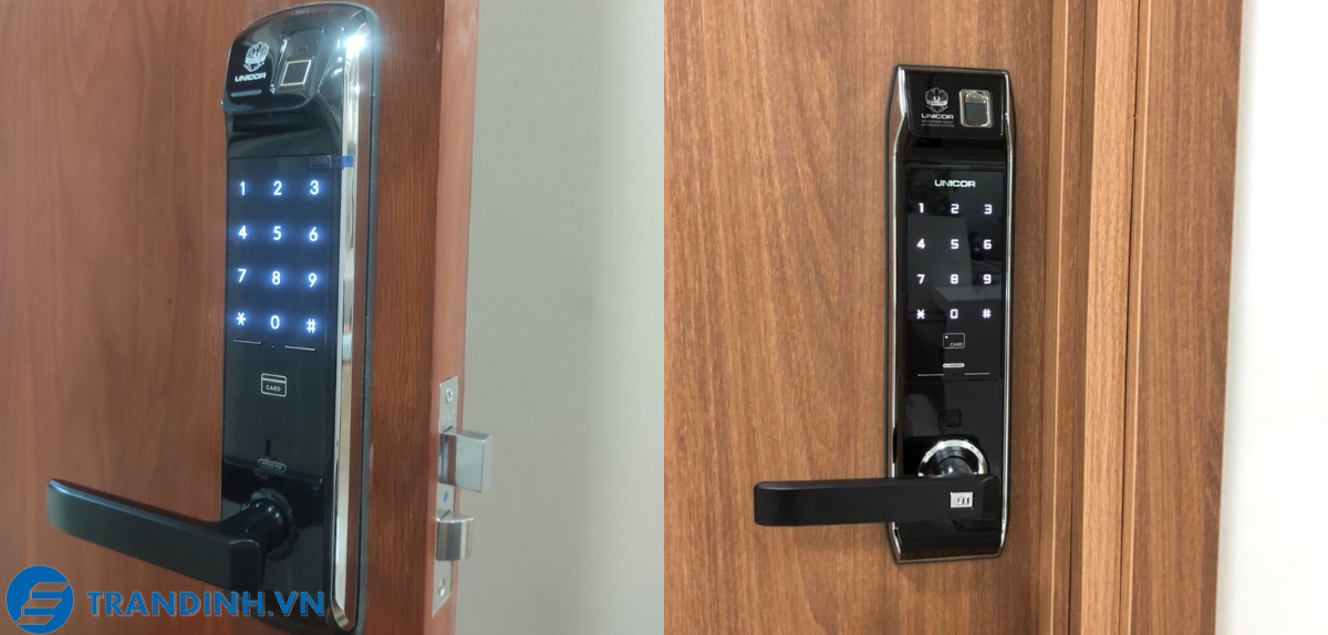 Khóa cửa kính Unicor UN-325S-GL-CL 19 Hình ảnh lắp đặt khoá điện tử Unicor cho khách hàng.