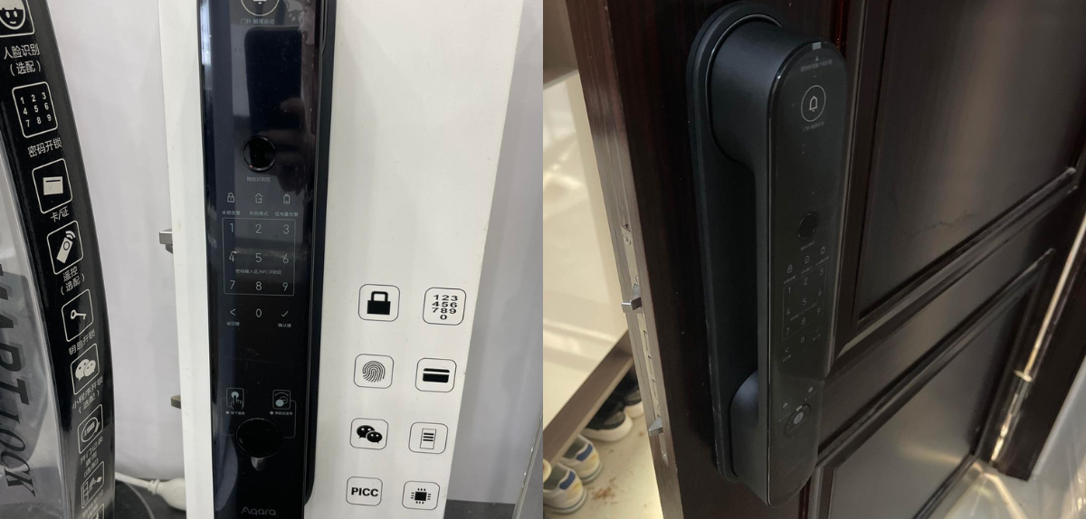 Hình ảnh khóa điện tử Xiaomi