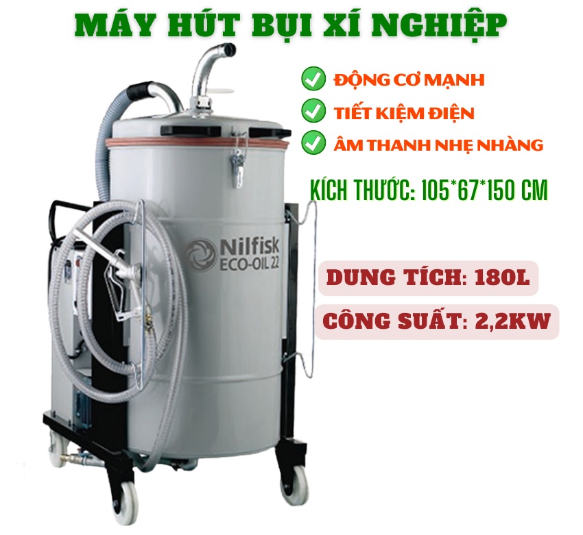 Máy hút bụi phòng sạch IPC ECO - HOSPITAL 1 Máy hút bụi phòng sạch