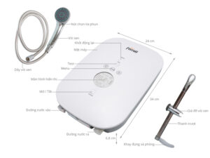 Bình nóng lạnh trực tiếp Ferroli DIVO SDN 9 Bình nóng lạnh trực tiếp Ferroli DIVO SDN 4500KW