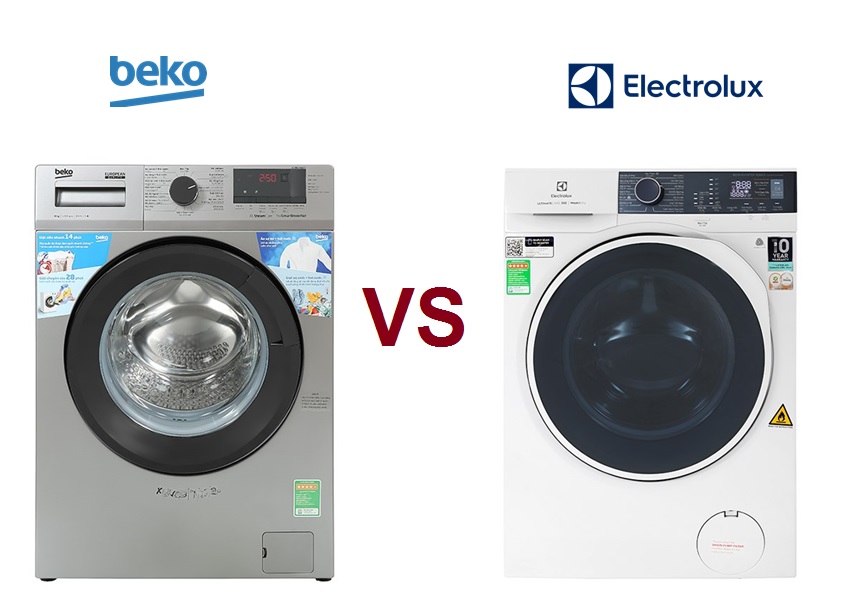 So sánh máy giặt Beko và Electrolux, Nên mua máy giặt Beko hay Electrolux ? 
