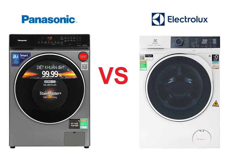 So sánh máy giặt Panasonic và Electrolux: Nên mua máy giặt Panasonic hay Electrolux ?