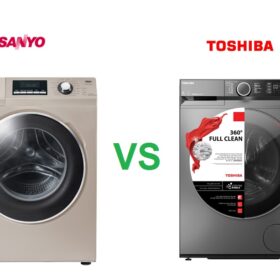So sánh máy giặt Sanyo và Toshiba: Nên mua loại nào ?