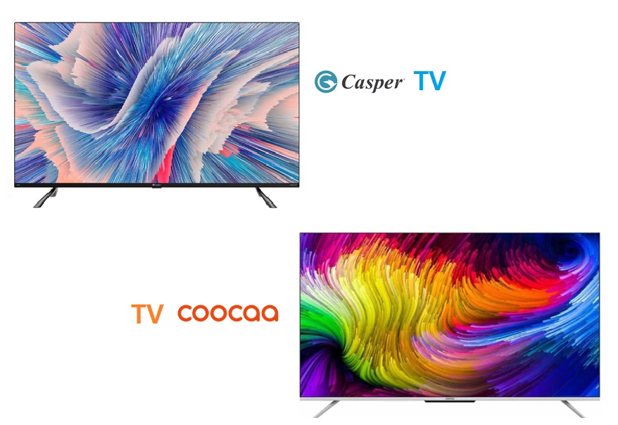 So sánh tivi Casper và Coocaa: Nên mua tivi Casper hay tivi Cooca? 