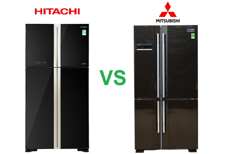So sánh tủ lạnh Hitachi và Mitsubishi, Nên mua tủ lạnh Hitachi hay Mitsubishi