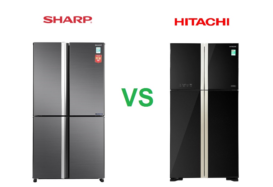 So sánh tủ lạnh Sharp và Hitachi: Nên mua tủ lạnh Sharp hay Hitachi?