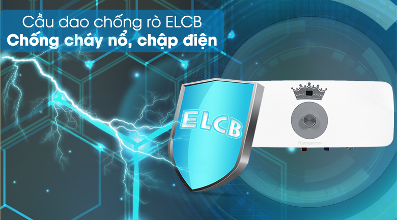 Cầu dao ELCB chống rò rỉ điện bảo vệ người dùng