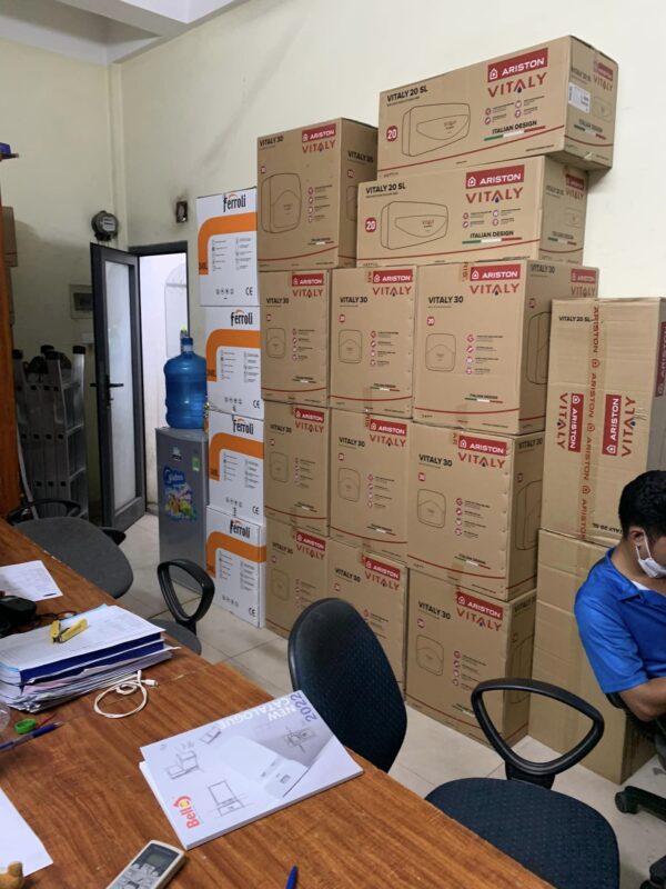 Bình nóng lạnh Ariston SLIM2 LUX WIFI 20L 9 Kho Binh Nong Lanh Ariston