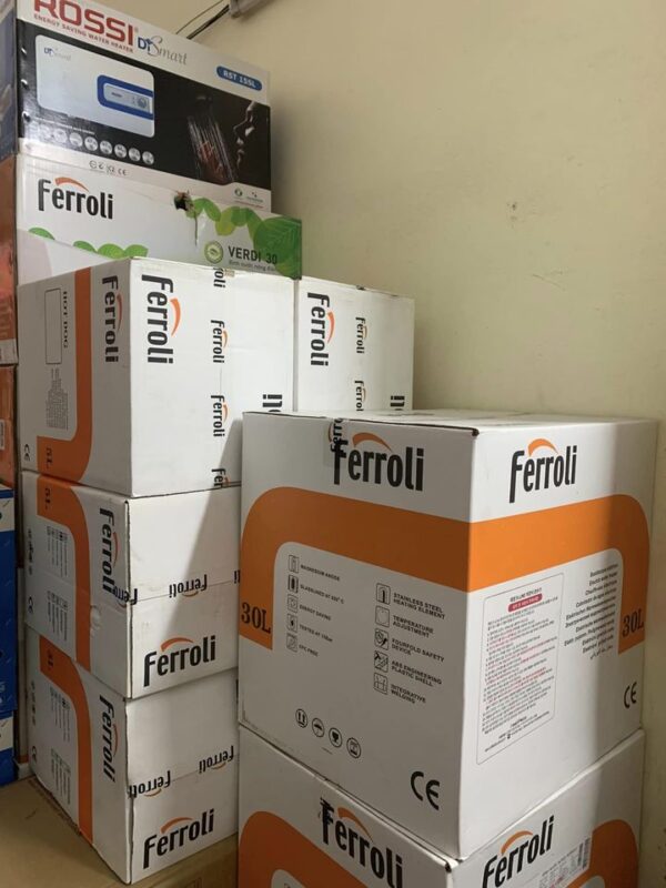 Bình nước nóng 20 lít Ferroli MIDO-DE 20L 12 kho binh nong lanh ferroli 1