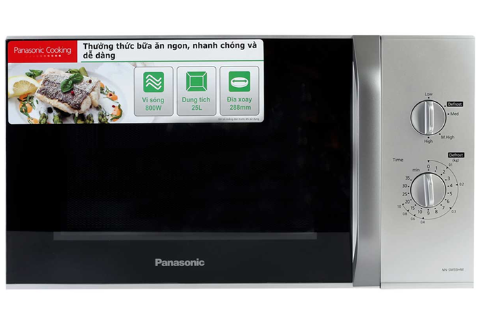 Lò vi sóng Panasonic NN-ST34HMYUE 25 lít 27 Lo Vi Song Panasonic Co Thuong