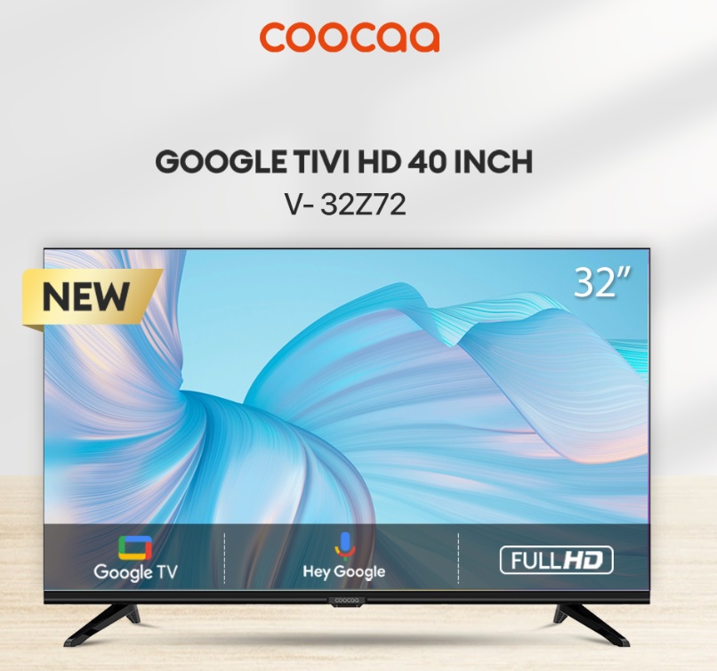 Google Tivi Coocaa HD 32 inch 32Z72