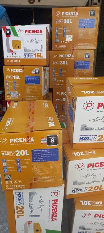 Nên chọn mua bình nóng lạnh hãng nào tốt ? 3 kho binh nong lanh picenza 2