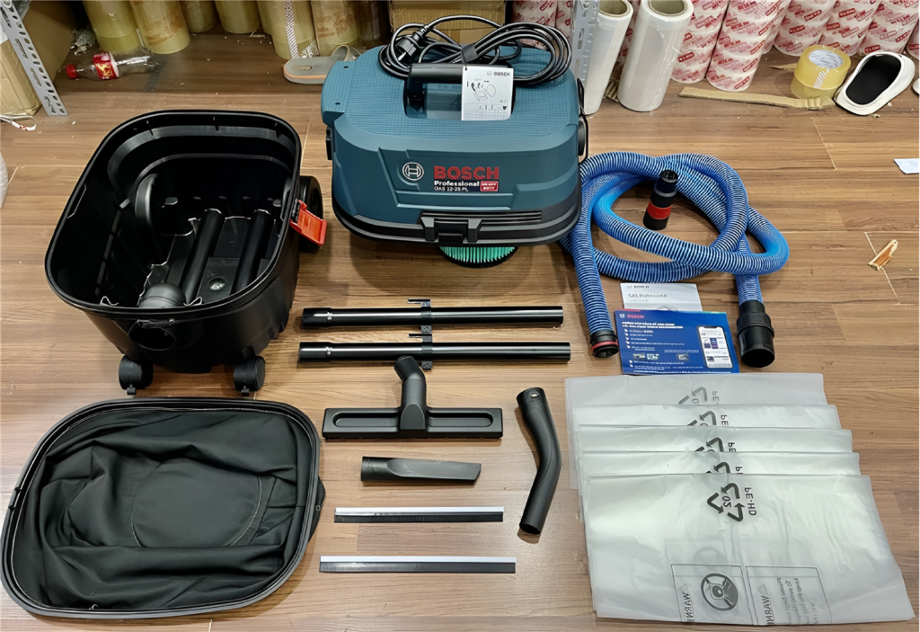 hinh anh ban giao lap dat may hut bui cong nghiep bosch 1