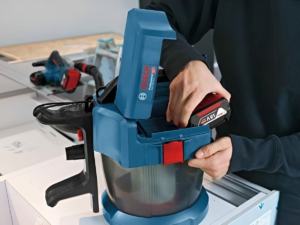 Máy hút bụi công nghiệp Bosch 18V-10L Premium 06019C63K0 (Solo) 4 may hut bui cong nghiep bosch 18v 10l premium 06019c63k0 1