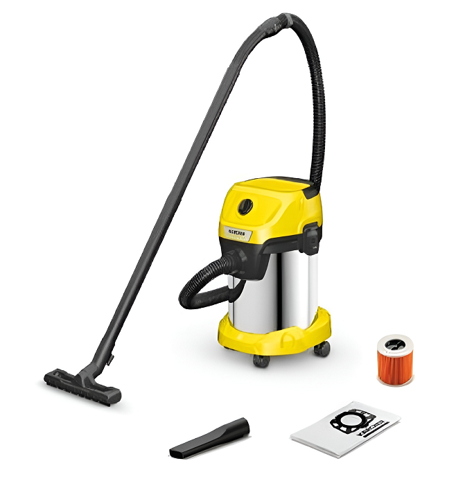 Máy hút bụi công nghiệp Karcher T 12/1 8 may hut bui cong nghiep karcher duoc lam tu chat lieu ben bi
