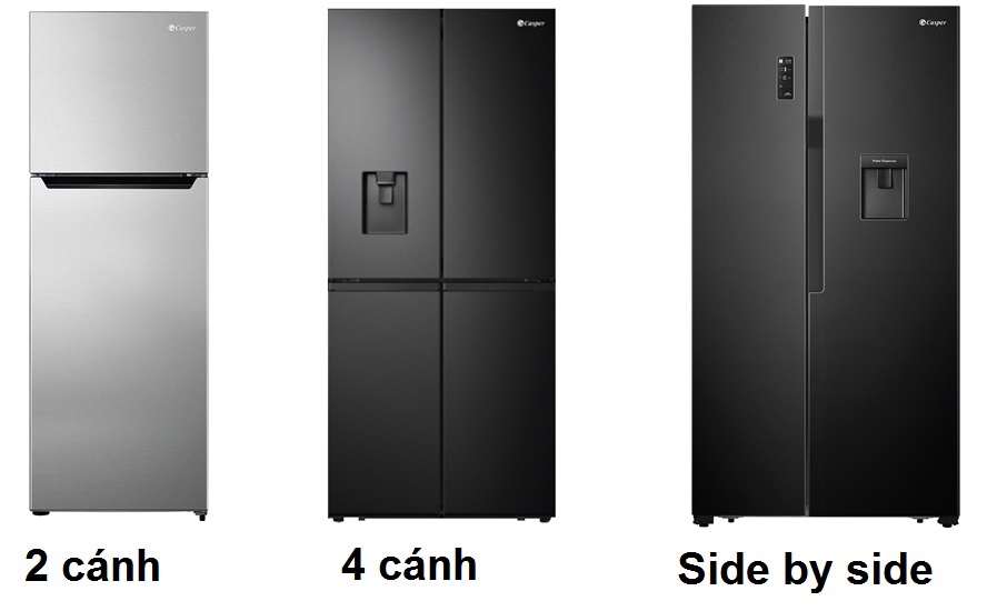 Tủ lạnh Casper Inverter 430 lít Multi Door RM-430PB 1 Tủ lạnh Casper
