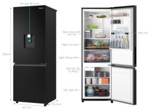 Tủ lạnh Panasonic Inverter 300 lít NR-BV331GPKV
